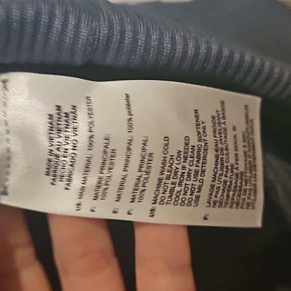 NWT gray and white Adidas Climawarm hoodie with "EXOS" embroidered size large - Picture 4 of 6